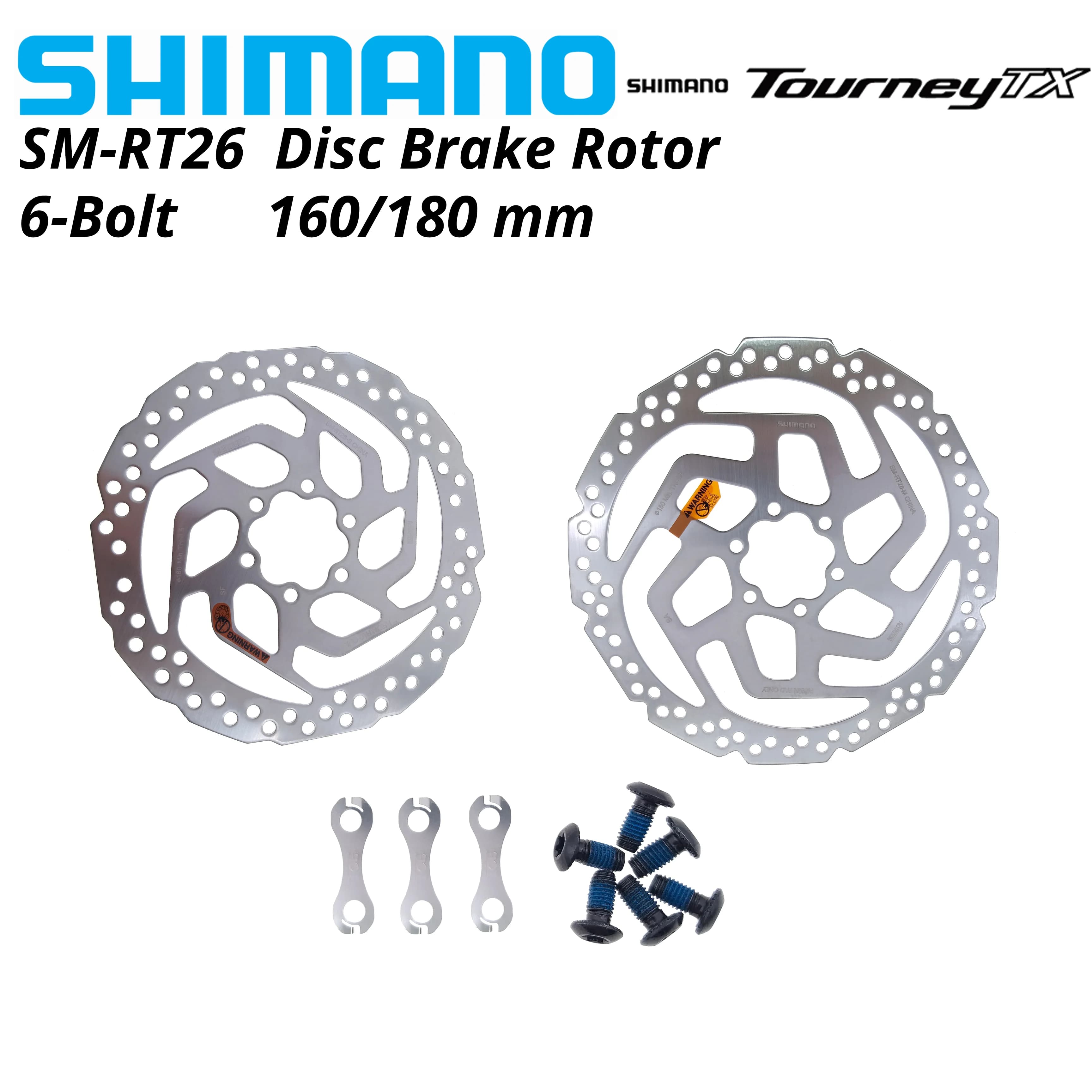 SHIMANO ALTUS SM RT26 Disco freno 6 bulloni Mountain bike Disco M6000 Disco freno 160MM 180MM MTB Parti di biciclette