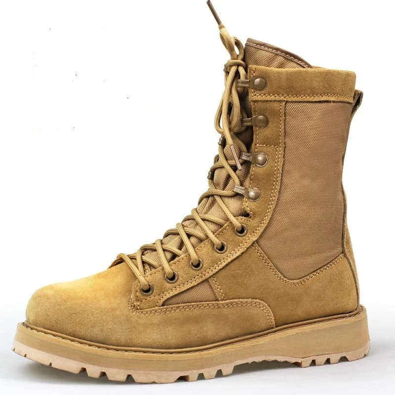 2025 Prodotto originale US Army Sand Battle Desert Summer Air Vent Stivali da alpinismo militare Commando speciale da uomo
