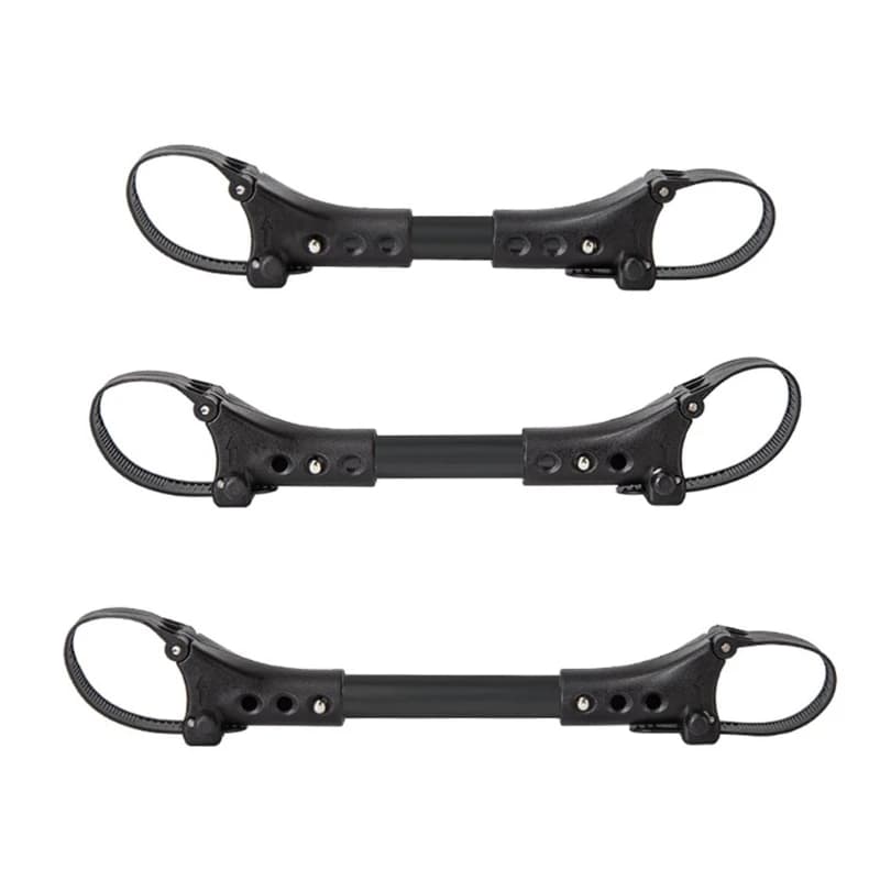 3Pcs Twin passeggino connettore giunti universali carrello per bambini cinghia gancio Linker