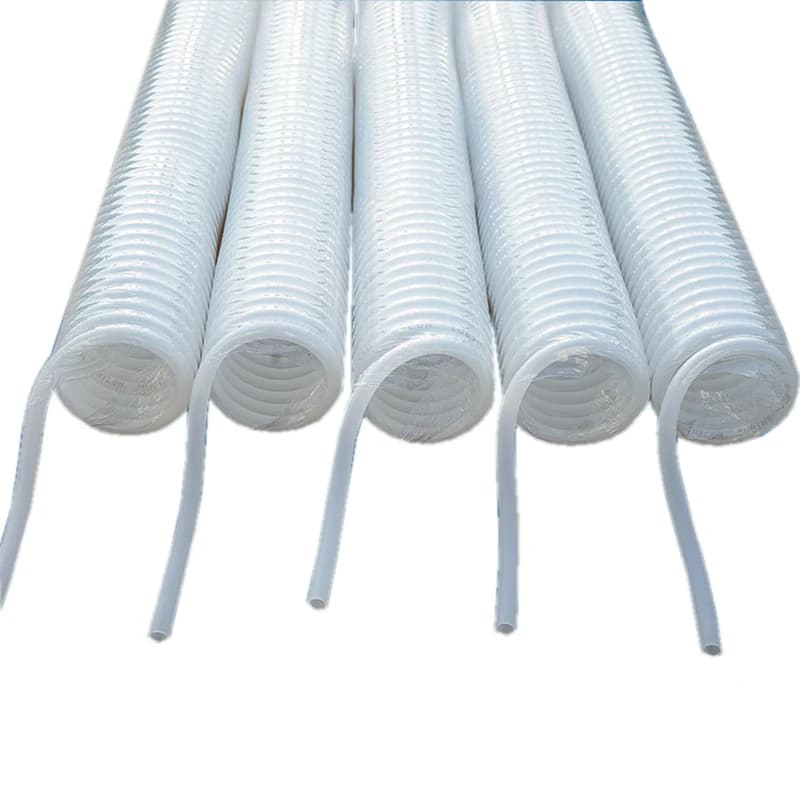 Tubo flessibile della conduttura del compressore PA4/6/8/10/12mm 3M/6M/9M/12M tubo dell'aria a spirale telescopico resistente agli alcali acido resistente alla corrosione.