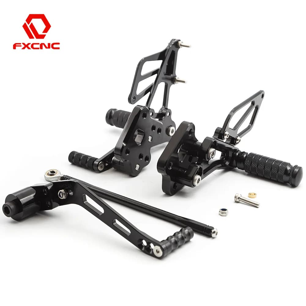 Per SUZUKI GSXR600/750 GSXR600 GSXR 750 K6 K7 K8 K9 2006 2007 2008 2009 2010 pedane cambio rapido pedane posteriori Set pedane posteriori
