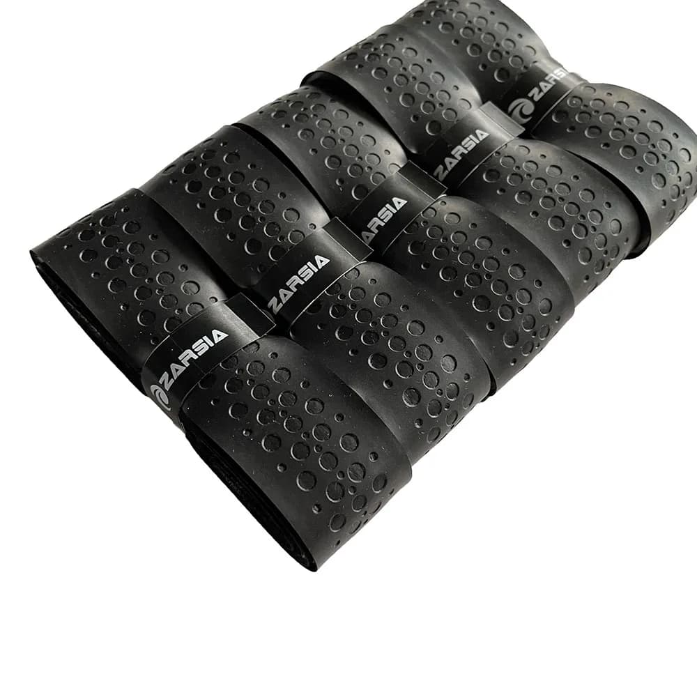Replacement handle for tennis rack in PU leather ZARSIA 2 pieces thick leather handle for tennis racket