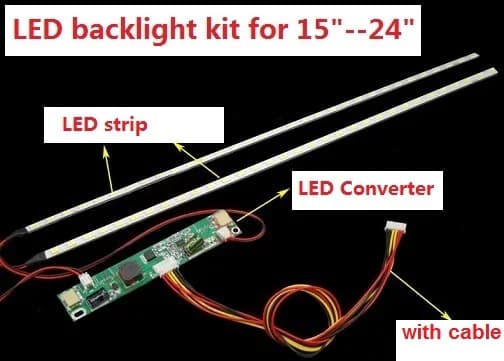 Retroilluminazione A LED kit di 540 millimetri, il lavoro per 15 "17" 19 "22 pollici 24", schermo LCD aggiornamento LED Monitor