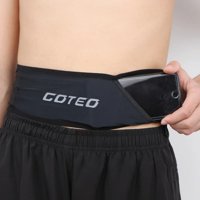 Men's Running Belt Unisex Sport Waist Bag Cycling Waist Bag Gym Accessories Phone Bag Trail Running Mini Package