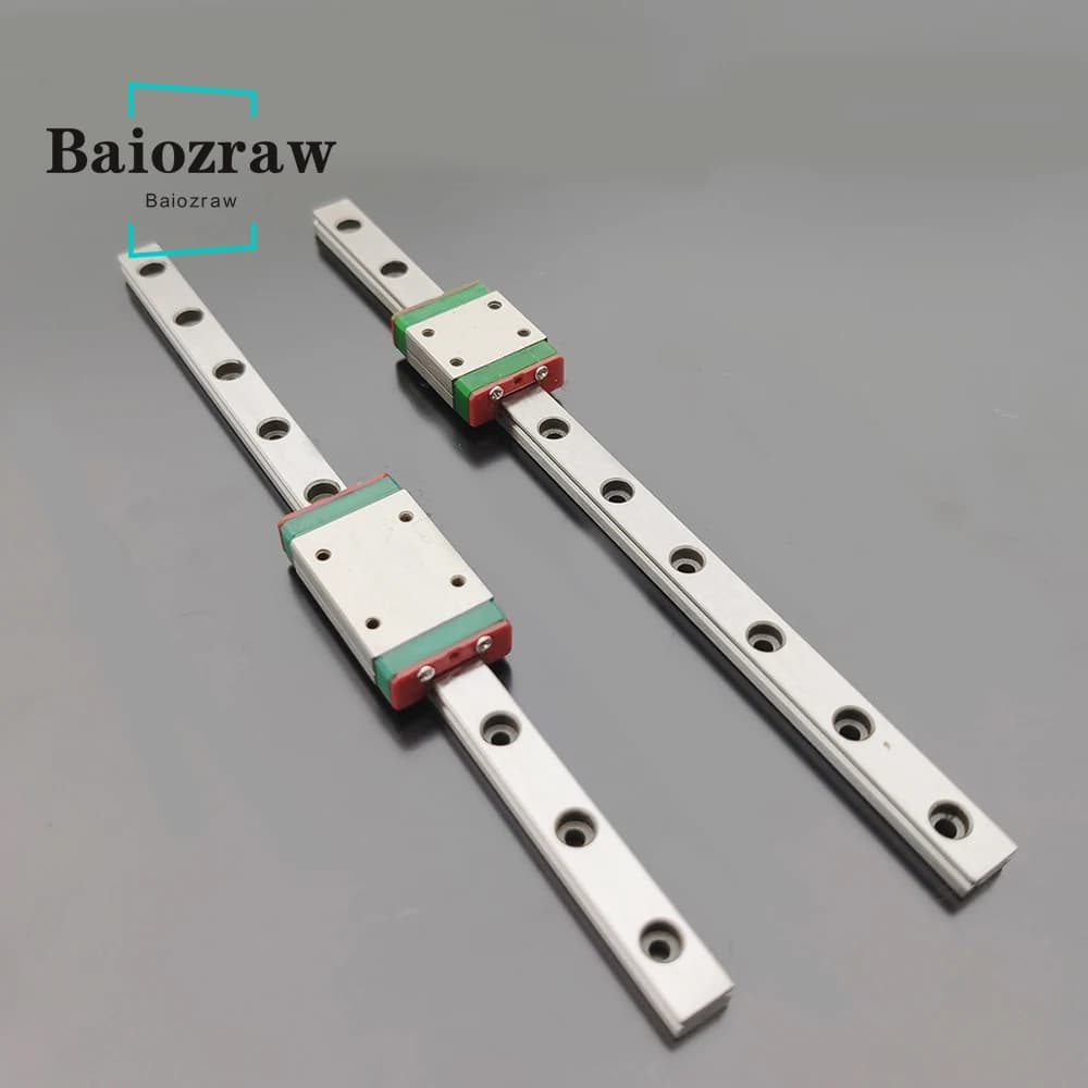 MGN9 CNC Miniature Linear Rail Guide MGN9C L100 200 400 500mm MGN9 Linear Block Carriage MGN9H Narrow Carriage 3D Printer Parts
