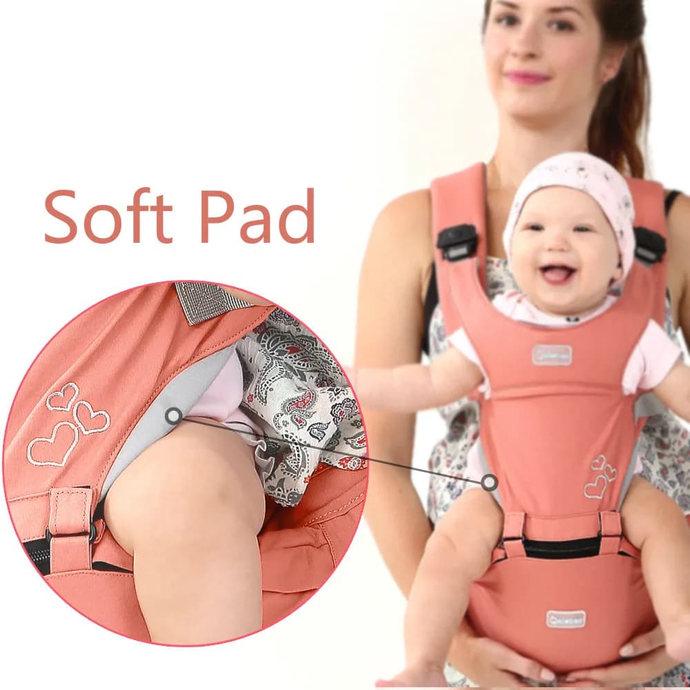 Comodo marsupio per neonato 360 ergonomico leggero marsupio multifunzione traspirante zaino per bambini