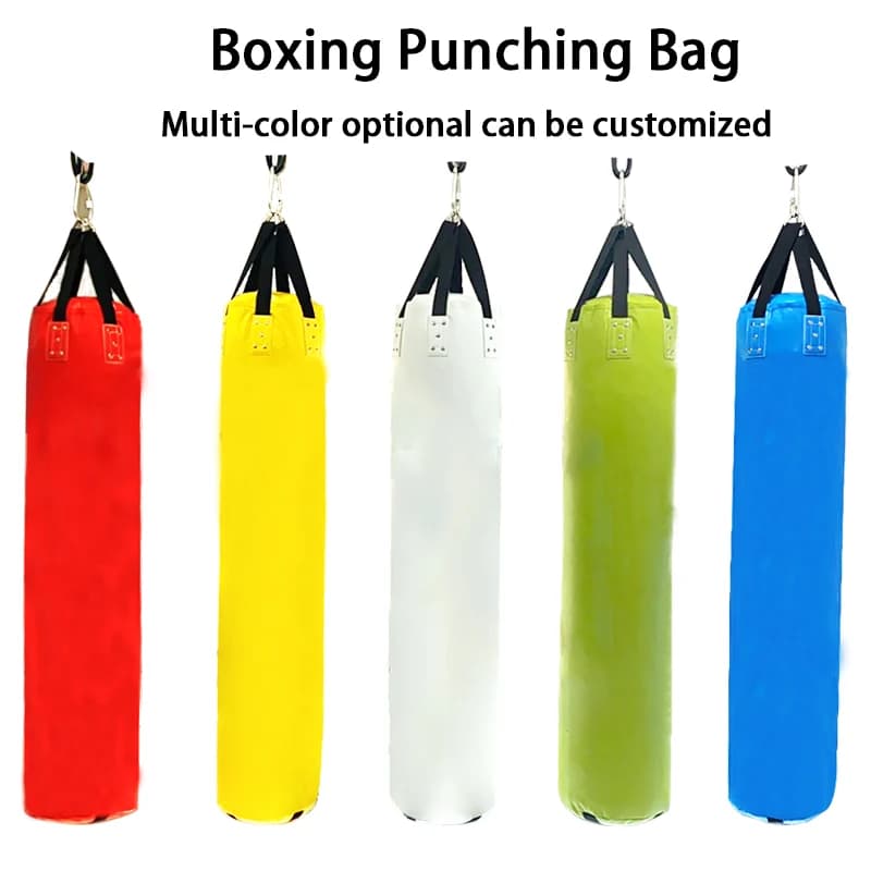 160 centimetri 180 centimetri MMA Guantoni Da Boxe Muay Thai Taekwondo Sacchi Di Sabbia Vuoto Sacchetto di Boxe Kick Boxing Personalizzabile Attrezzature Taekwondo Forare Borsa
