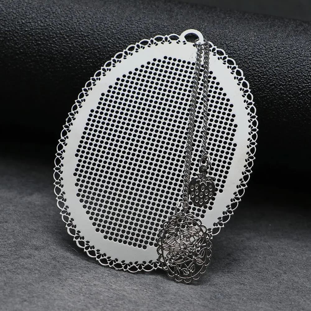 Nuovo segnalibro a punto croce artigianale fai-da-te simpatico gufo a farfalla in metallo argento dorato ricamo contati Kit di cuciture incrociate