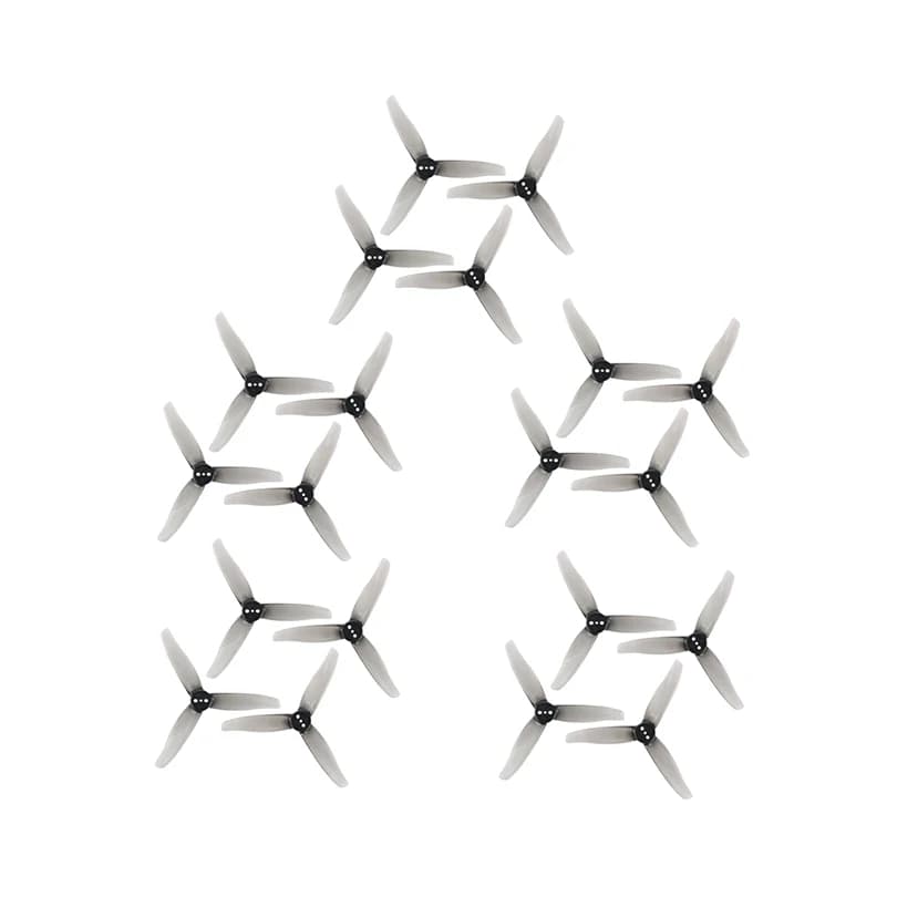 10pairs Gemfan 3016 Propeller 1.5m 2mm Hole 3 inch 3-Paddle CW CCW FPV Propeller Mini Props For 3inch FPV Racing Drone
