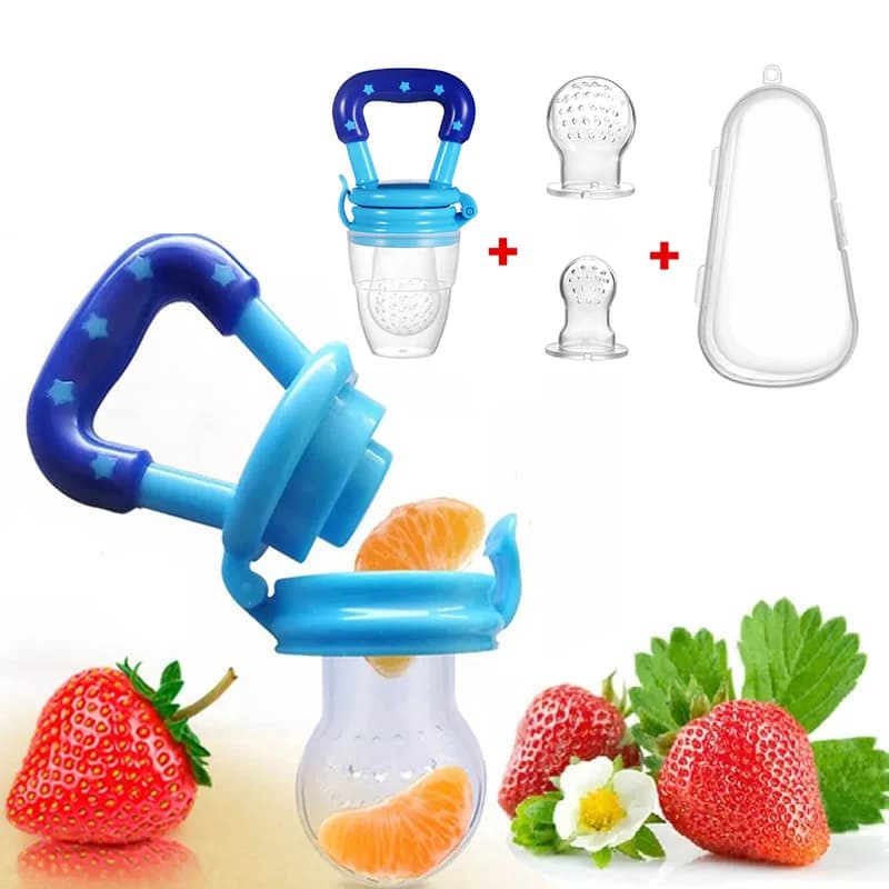 4 in 1 capezzolo per bambini alimenti freschi frutta latte biberon grignock imparare a nutrire acqua potabile manico in paglia ciuccio per dentizione