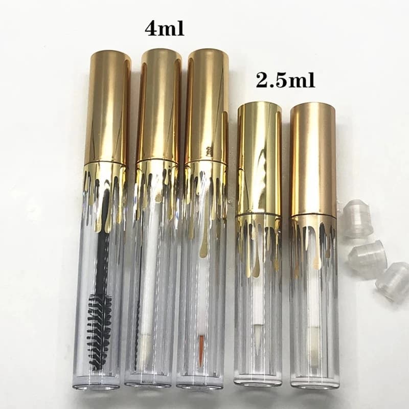 10/30/50 pezzi Flaconi vuoti per lucidalabbra da 2,5/4 ml, Tubetti per eyeliner, Flaconi per mascara, Contenitori per labbra/occhi