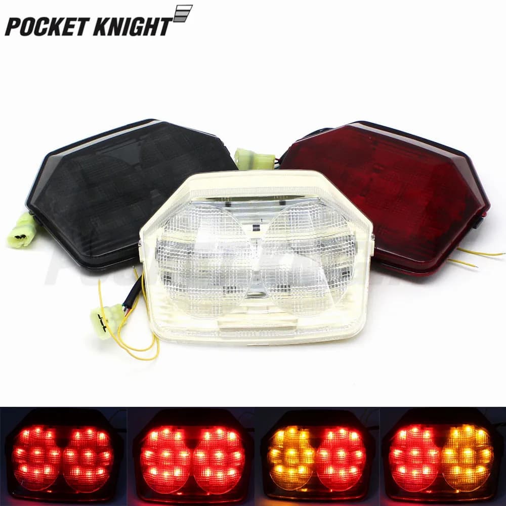 Fanale posteriore per Honda CB 400 VTEC III CB1300 2003 2004 2005 2006 2007 2008 luce freno moto integrazione indicatori di direzione