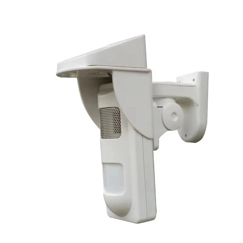 Sensore di Movimento PIR Wireless a Energia Solare per Allarme di Sicurezza Domestica, Sistema di Rilevamento Antifurto per Esterni