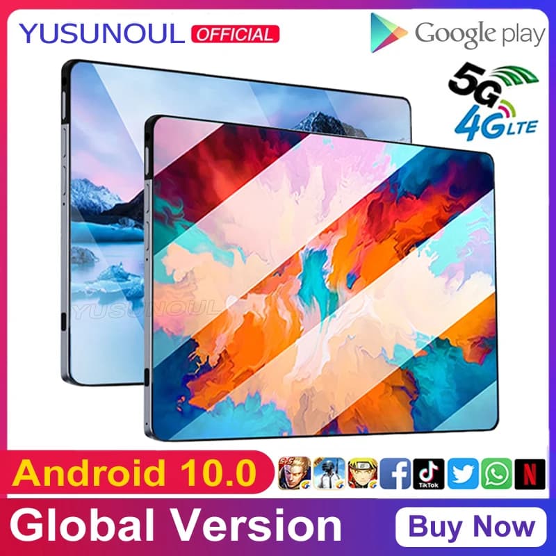 Планшеты P30 планшет eus ПК 10,1 дю©мов Andriod 1920*1200 IPS 13MP 4G Теkéфон eus???в®128 Гб Пwl тип-c GPS 5G Wifi