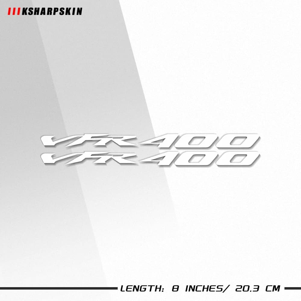 Nuovo motociclo bicicletta adesivo serbatoio carburante ruota casco MOTO logo riflettente impermeabile per HONDA VFR400 vfr 400