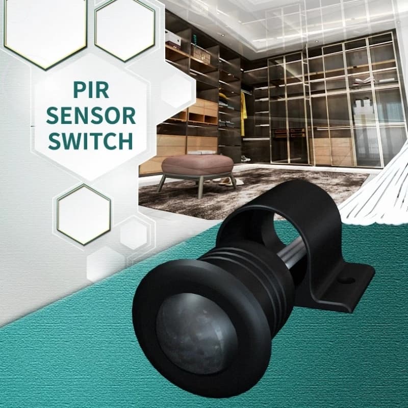 Smart home Lighting LED Light with Sensor DC12V 24V Infrared PIR Motion Detector Automatic Sensor Switch