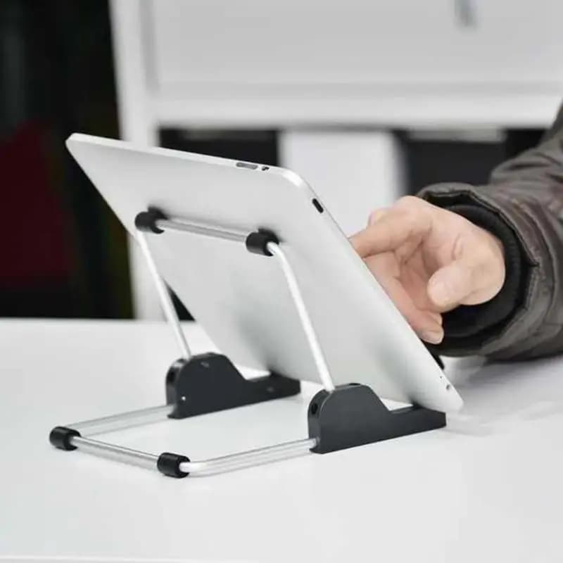 Supporto per tablet Supporto universale super leggero per tablet PC Supporto pieghevole regolabile in alluminio per supporto tablet iPad
