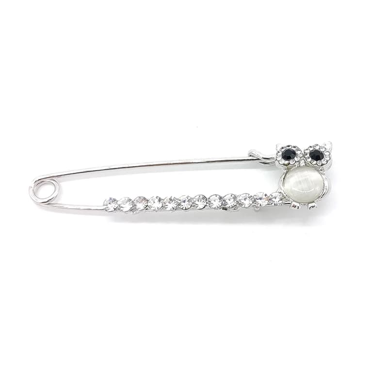 PD BROOCH Exquisite Owl Pin Brooch Ladies Silk Scarf Buckle Collar Buckle Brooch Wholesale Scarf Buckle Cartoon Brooch Brooches