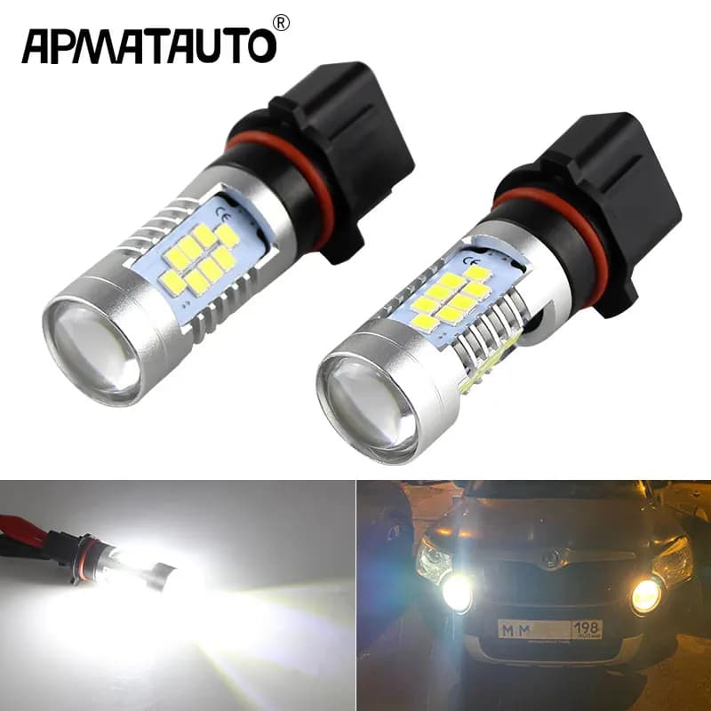 2 pz Canbus No Error P13W LED Nebbia Luce di marcia diurna bianca per Skoda Yeti 5L Mazda CX-5 Audi A4 B8 Q5 Chevy Camaro W212