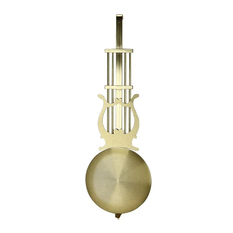 Pendolo in metallo in stile europeo 41g lunghezza 245mm accessorio per parti di orologi fai-da-te