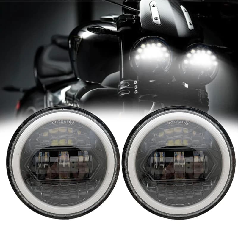 2 fari a LED da 5,75 "per Triumph Speed/Street Triple Thunderbird Rocket 3 55W lampada da 5,75"