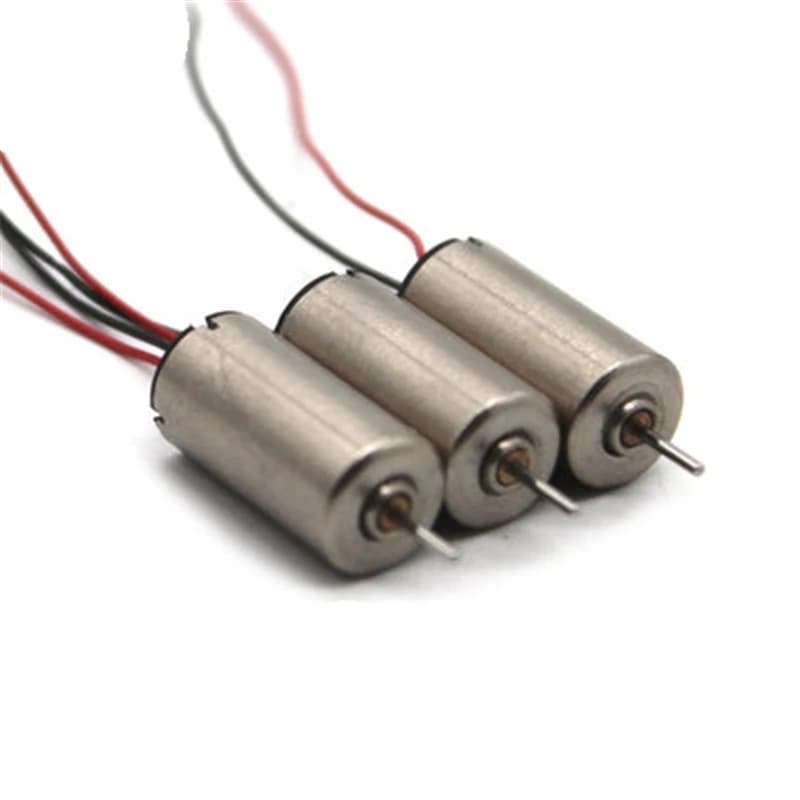 6 pz 816 Motore A Tazza Cava Coreless DC 3.7 V 38000 giri/min Metallo Mini Elettrico DC3V per RC Modello Giocattolo Elicottero Quadcopter Pezzi di Ricambio