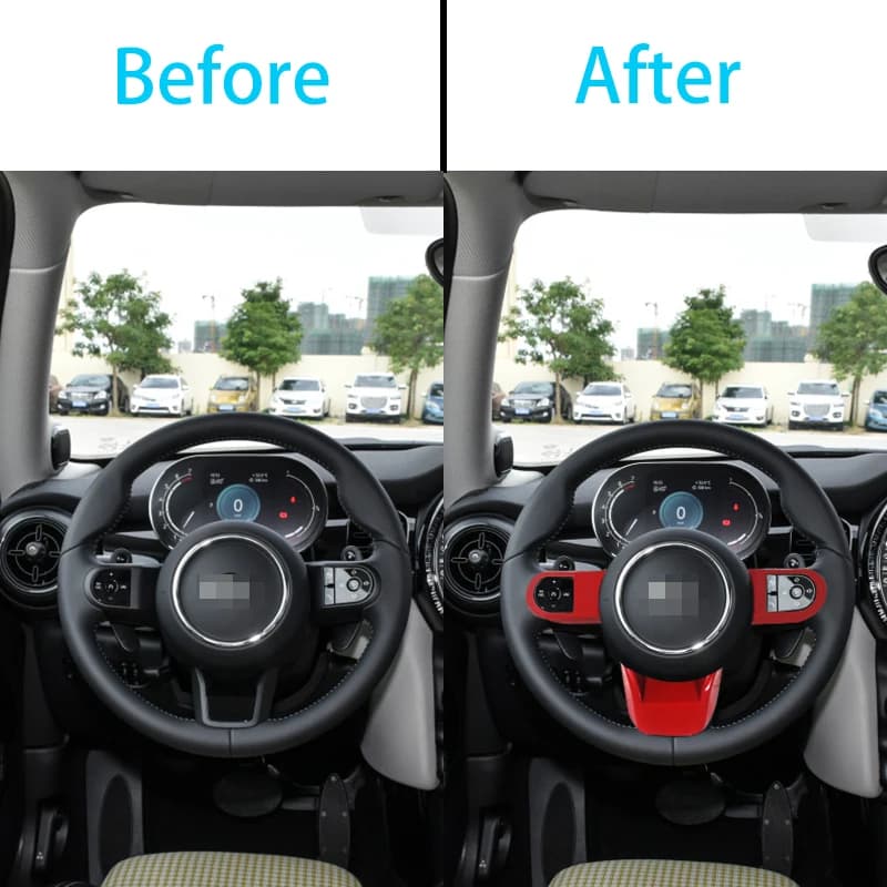 For MINI Cooper S JCW F60 F55 F54 F57 F56 2022 Union Jack Flyer Cover Button Sticker Interior Car Styling Accessories