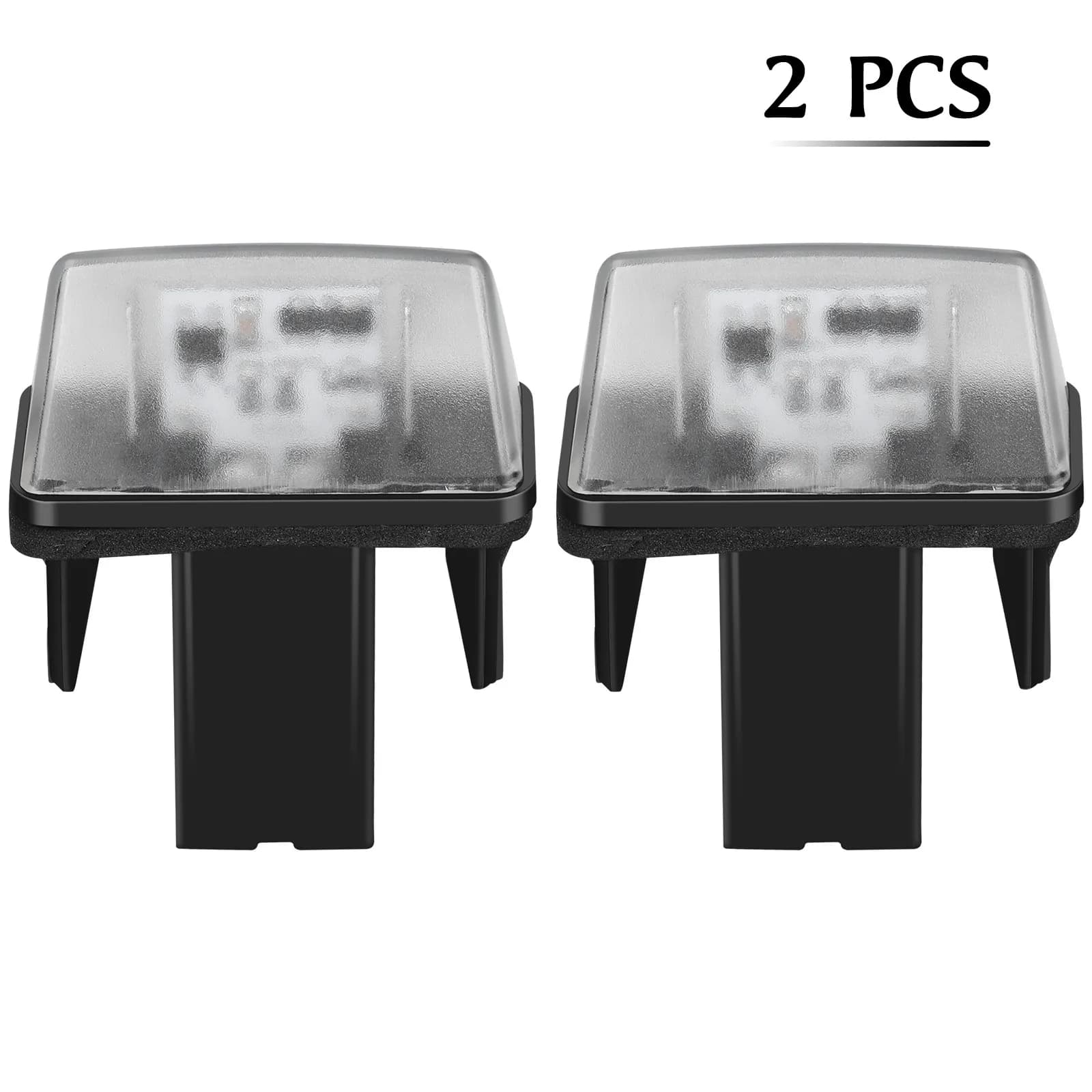 2 pezzi LED luce targa accessori interni auto cupola targhe di backup lampada fari assemblaggi pezzo di ricambio