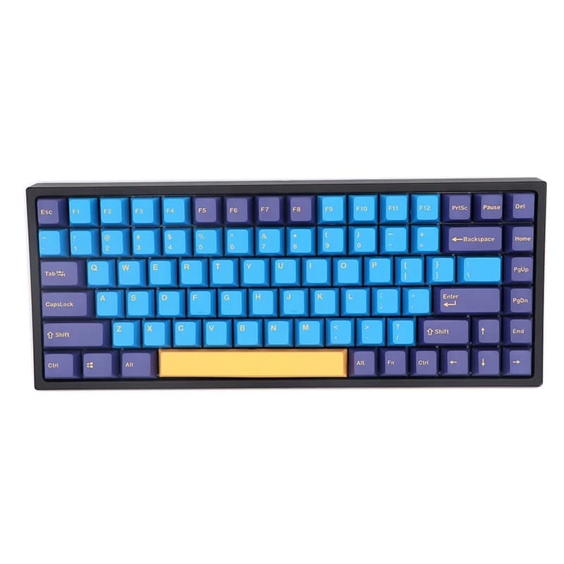 1 Set GMK Nautilus Keycap PBT Sublimazione della tintura Copritasti per MX Switch Tastiera meccanica Profilo OEM Keycap con 1.75u 2u Shift