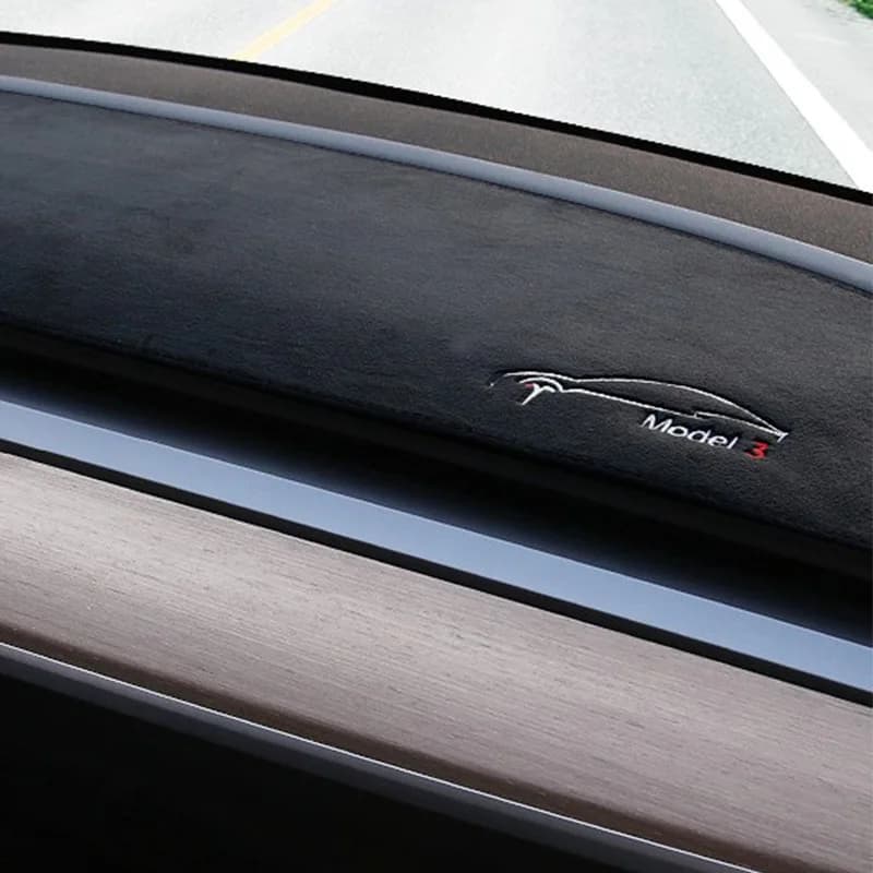 For Tesla Model 3 2018 2019 2020 Dashboard Mat Dash mat Cover Pad Dash Carpet interior car accessories