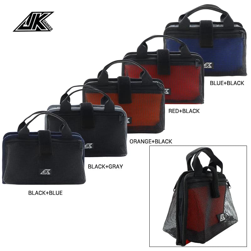 JK borsa di immagazzinaggio impermeabile portatile borsa di fissaggio piastra di ferro custodia in pelle di piombo custodia protettiva attrezzatura da pesca
