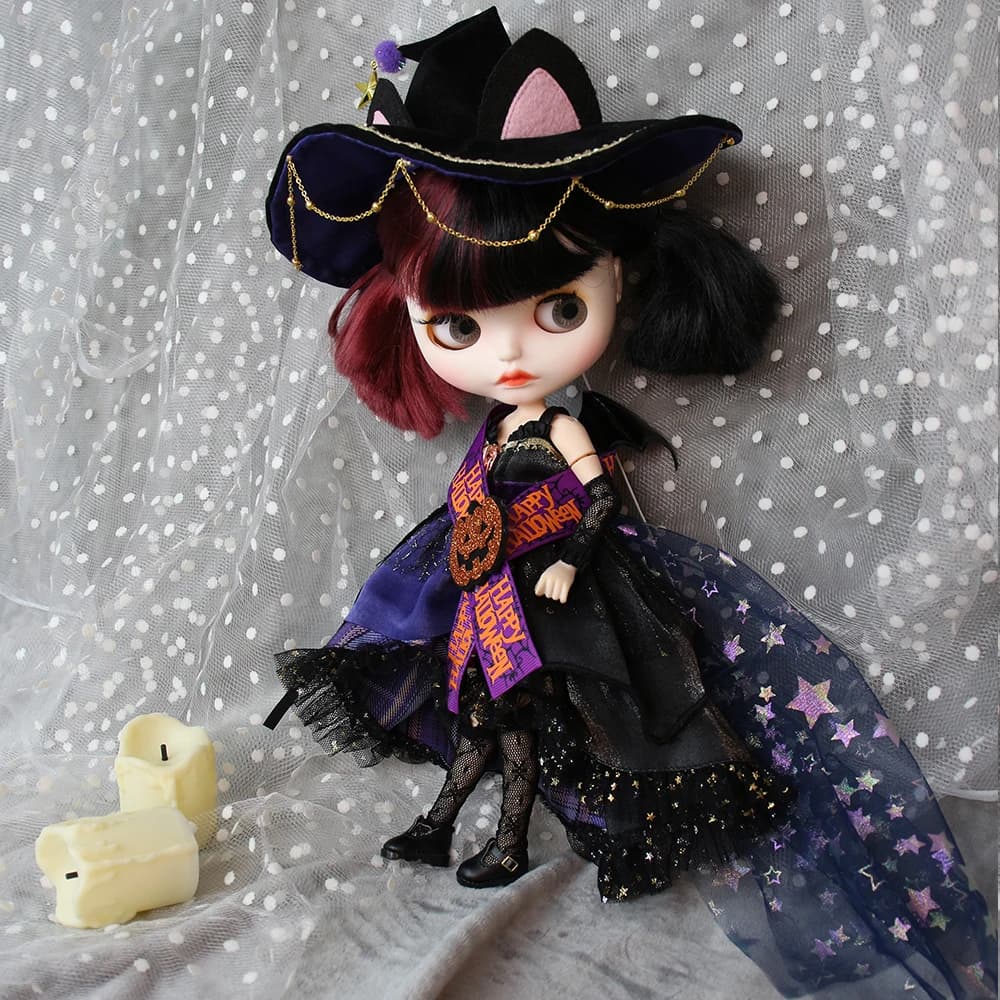 ICY DBS blythe doll 1/6 bjd set di temi di Halloween incluso cappello bambola giocattolo ragazza anime