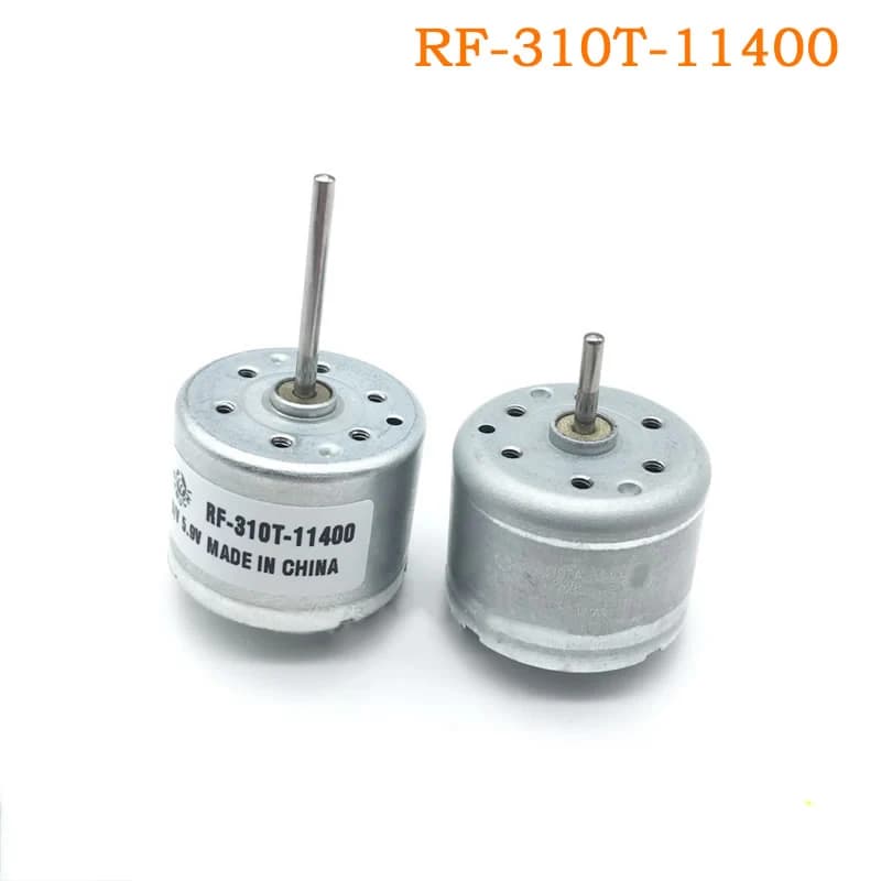 Mabuchi RF-310T-11400 DC 3V-6V 5.9V 6400 giri/min Micro Mini motore ventilatore elettrico manovella generatore giocattolo modello auto barca motore