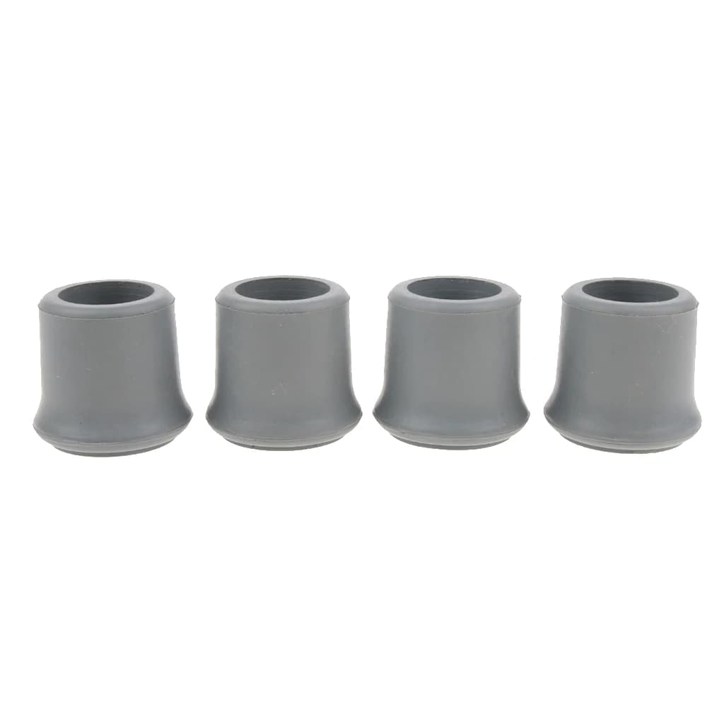 4 pcs Trekking stick rubber cap Trekking stick tips Stamping tips - 22 mm/25 mm