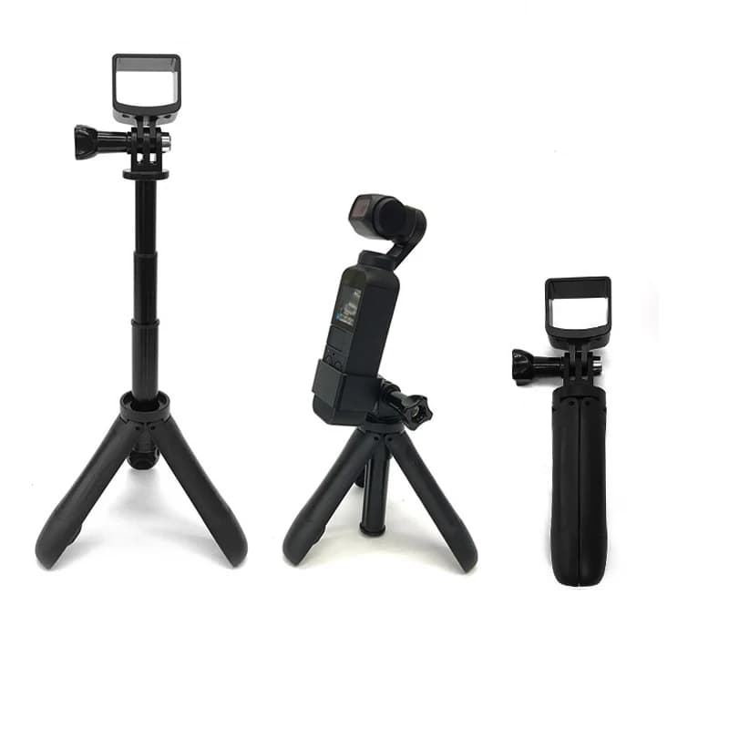 Mini treppiede da tavolo Selfie stick holder supporto per asta in lega di alluminio dji camera per DJI osmo Pocket / osmo Pocket 2 camera