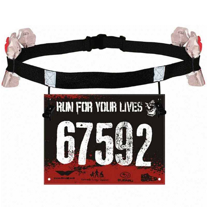 Outdoor Running Belt Running Waist Belt for Triathlon Marathon With Gel Belt Gym Fitness Sport Accessories