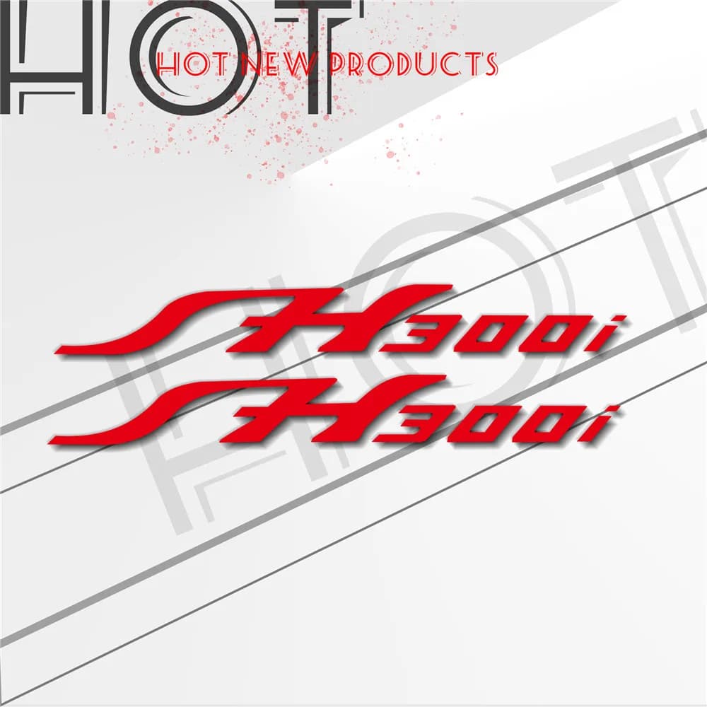 Nuovo moto rcycle bicicletta serbatoio carburante adesivo ruota casco MOTO impermeabile logo riflettente decalcomanie per Honda SH300i sh 300i sh300 i
