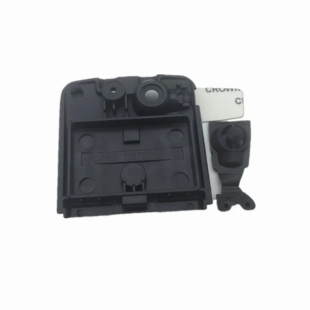 Nuovo pulsante posteriore con clip posteriore dopo la copertura Shell in gomma con etichetta per accessori walkie-talkie radio Motorola MTP850