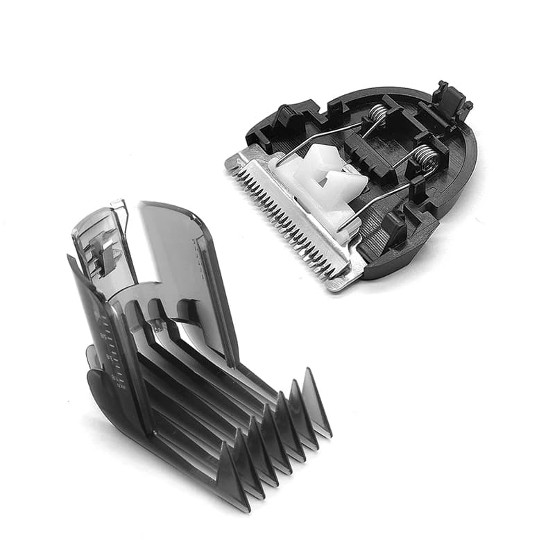 1 Set pettine tagliacapelli e tagliacapelli testa di barbiere per Philips QC5125 QC5130 QC5135 QC5105 QC5115 QC5155 QC5120