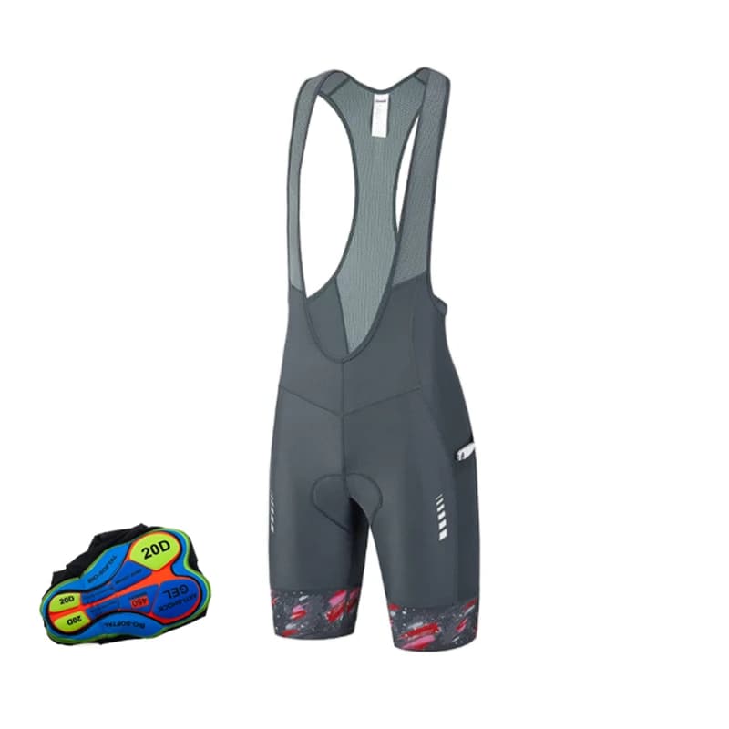 2021 Pantaloni da ciclismo sportivi da montagna Pantaloncini da bici Pantaloncini da ciclismo Team Men Pantaloncini da ciclismo estivi 20D GEL traspirante