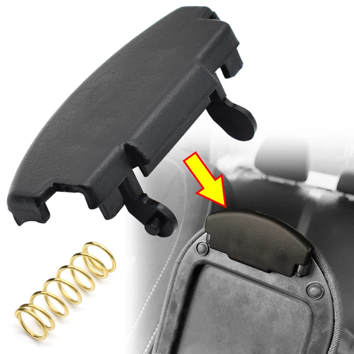 3B 0868445 Auto Arm Cover Central Console Cap Closure Cover Clip For VW Golf 4 Bora Passat B5 Polo Skoda Octavia SEAT Ibiza Repair