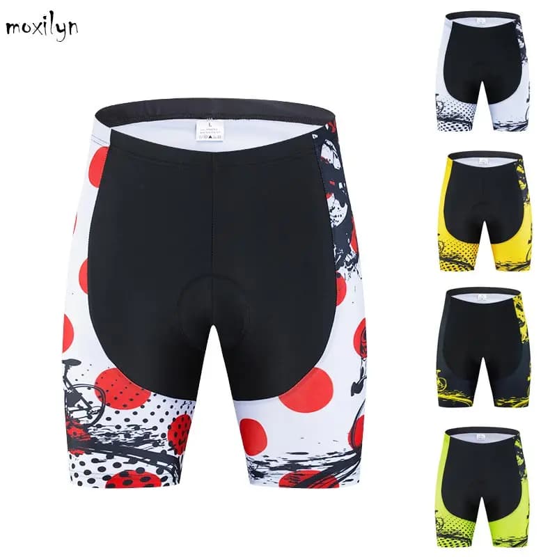 Moxilyn 9D pantaloncini da ciclismo imbottiti uomo donna Downhill MTB pantaloncini da bicicletta pantaloncini da bici attillati da strada ciclismo hombre pantaloncini da bici da equitazione