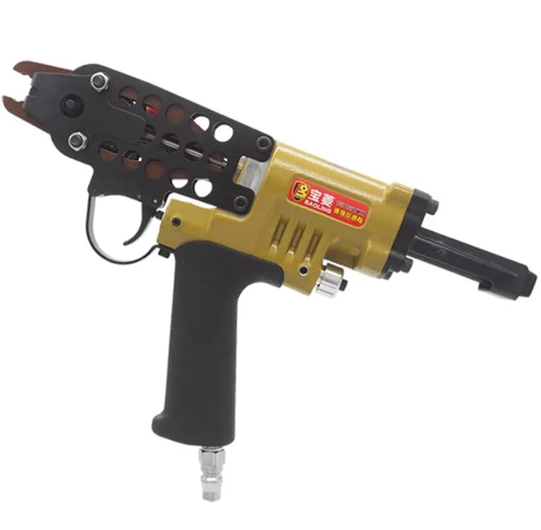 Pistola pneumatica tipo C SC760/7E gabbia per pollo pistola sparachiodi colomba gabbia per pesci pianta verde scultura roccioso produzione fibbia panno