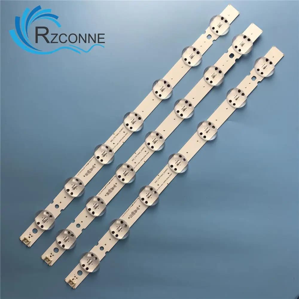 Striscia di retroilluminazione a LED 7 lampade Per TV 43'' SSC_Y19 Trident_43UM75 EAY 64592501 43UM7500PLA 43UK6750PLD HC430DGG-SLUR1-A14X
