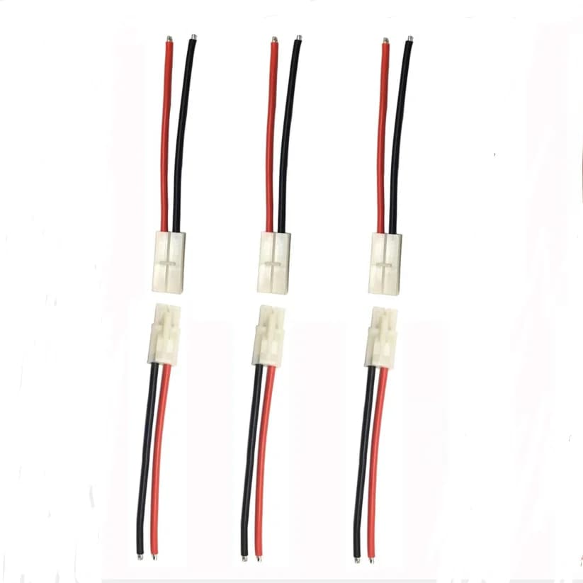 Tamiya Large Style Battery Connector Male and Female socket with Silicone Cable Adapter 100mm 14AWG for Aircraft Car Boat RC