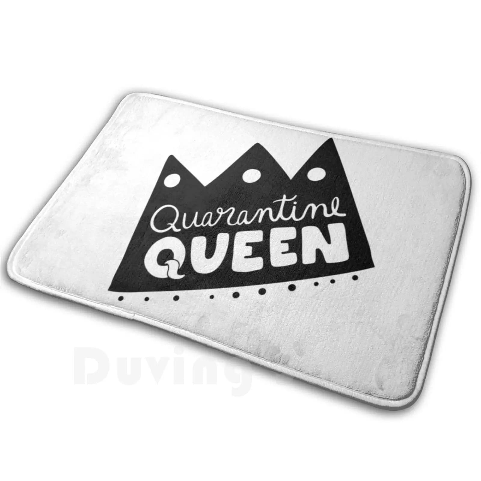 Quarantena Queen Morbido tappetino antiscivolo Tappeto Cuscino Queen Princess Quarantena