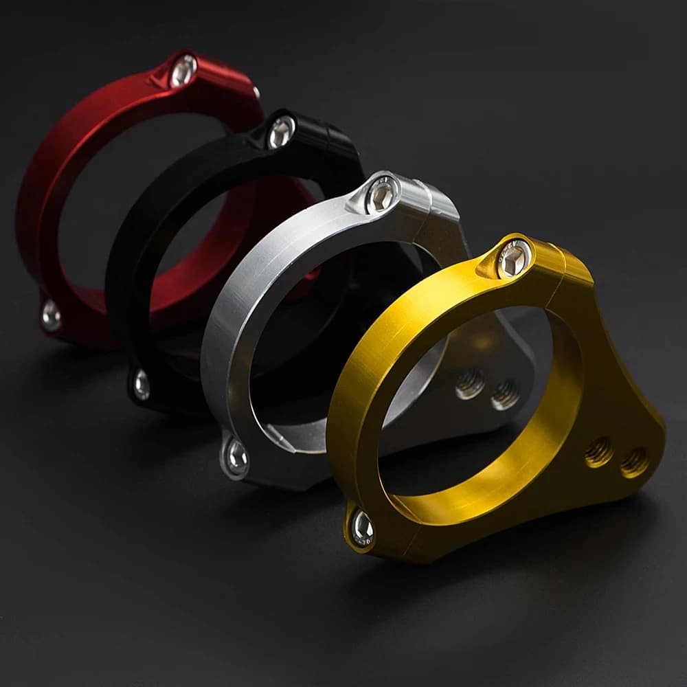 27 29 30 31 32 33 35 37 39 41 43 45 47 48 49 50 51 52 53 54 55 58 60mm Nero Ammortizzatore di Sterzo Stabilizzatore Ammortizzatore Staffa Forcella