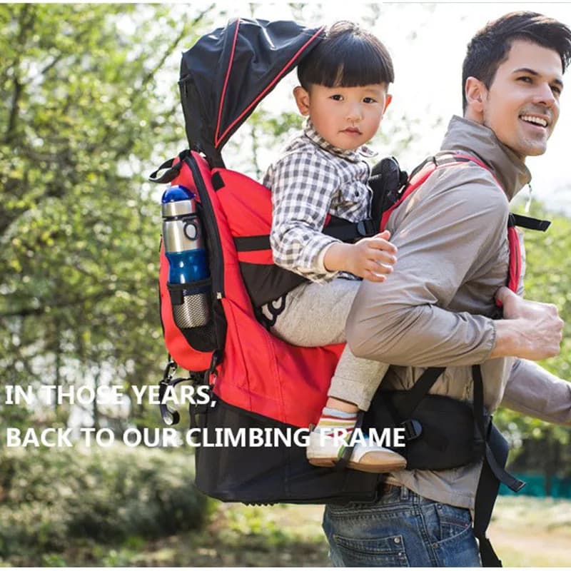 Zaino da trekking per bambini all'aperto zaino da viaggio impermeabile walker sedia da arrampicata all'aperto sedia a spalla singola