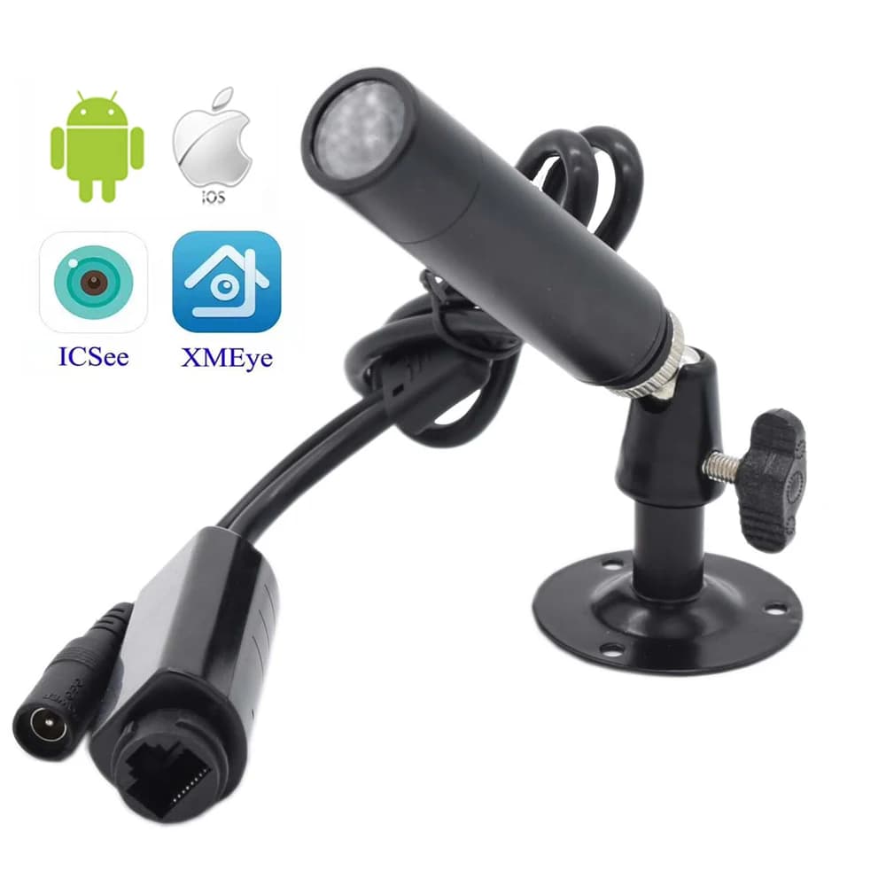 XM307 Low Lux 1080P POE Mini Waterproof Monitoring Network Onvif P2P Web Micro Bullet Mini IP Camera for Police Mining Industry