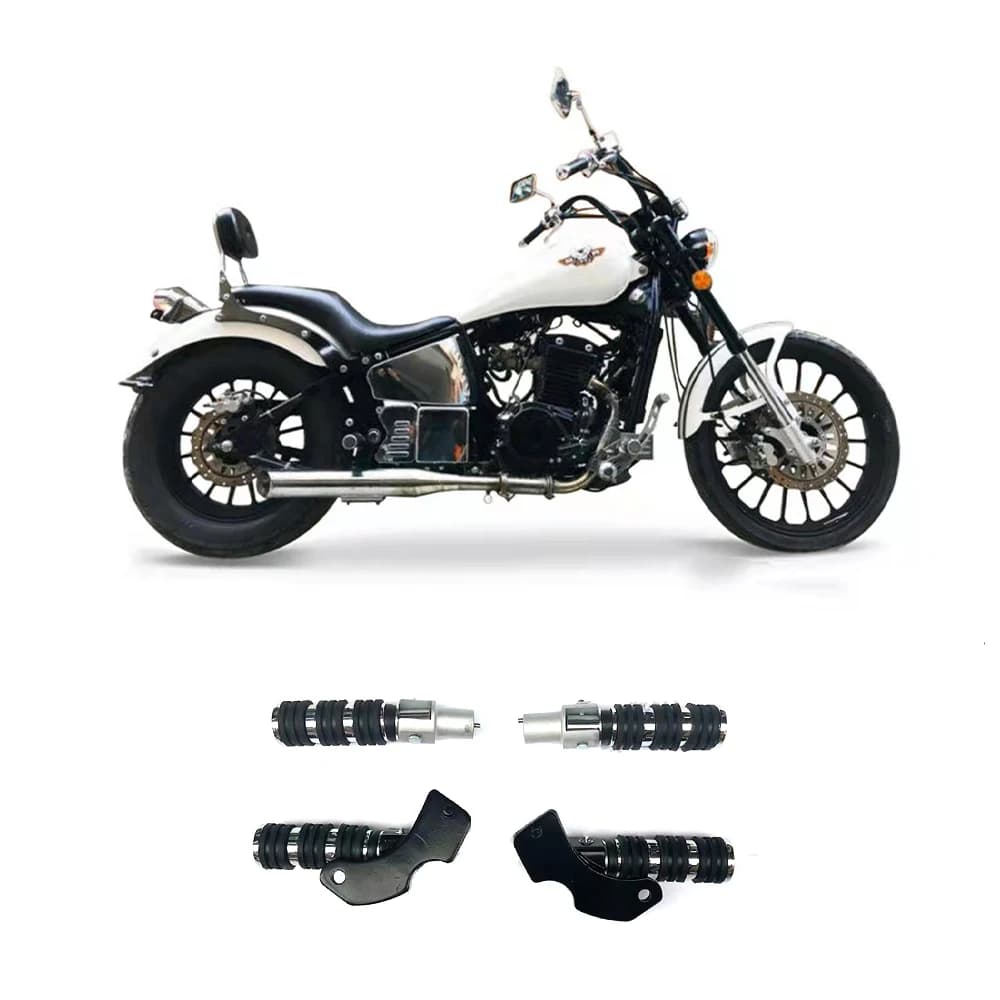Staffa pedale posteriore anteriore poggiapiedi poggiapiedi pedane accessori moto per Leonart daymf 125